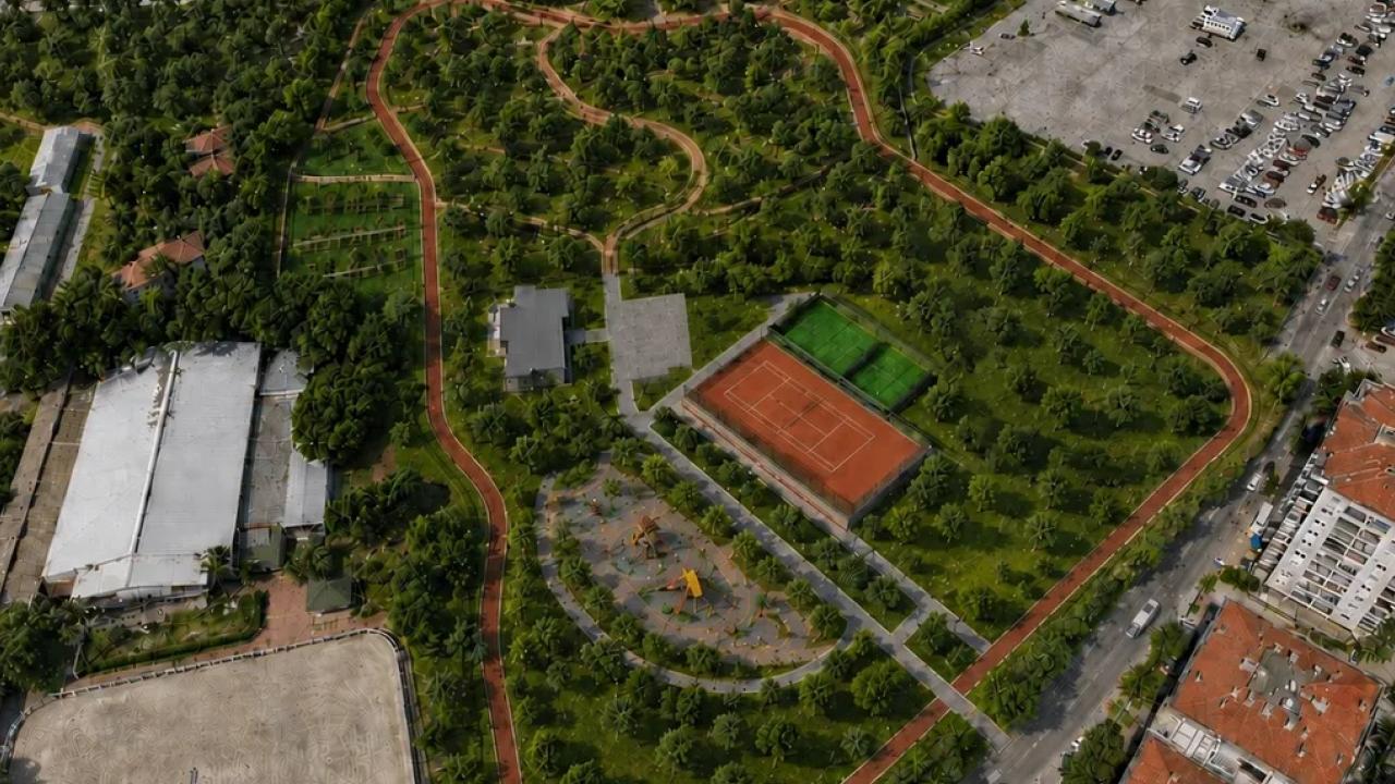 İzmir’de Aliberti Köşkü kent parkına dönüşüyor