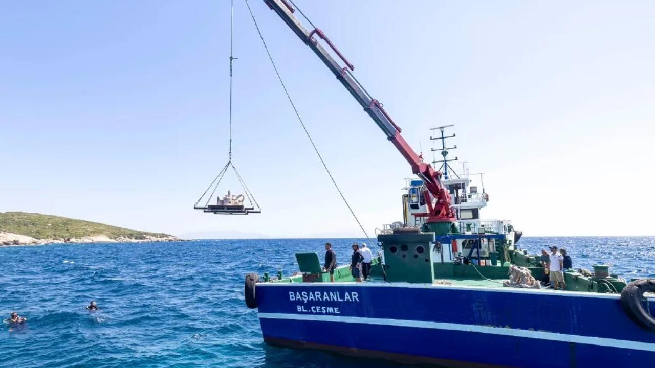 İzmir’de midye kabukları deniz yaşamına nefes olacak
