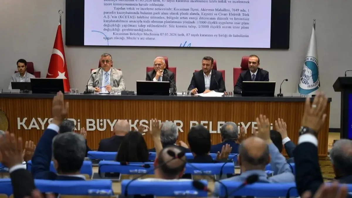 Kayseri Büyükşehir bütçesi kabul edildi