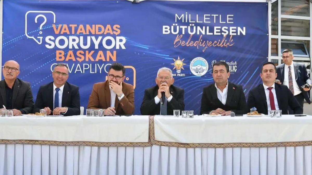Kayseri Büyükşehir vatandaşın emrinde