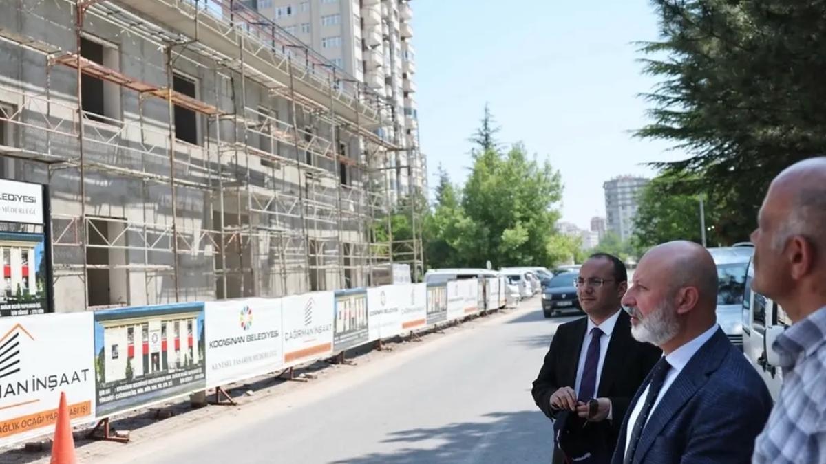 Kayseri Kocasinan’da Erciyesevler’e aile sağlığı merkezi müjdesi