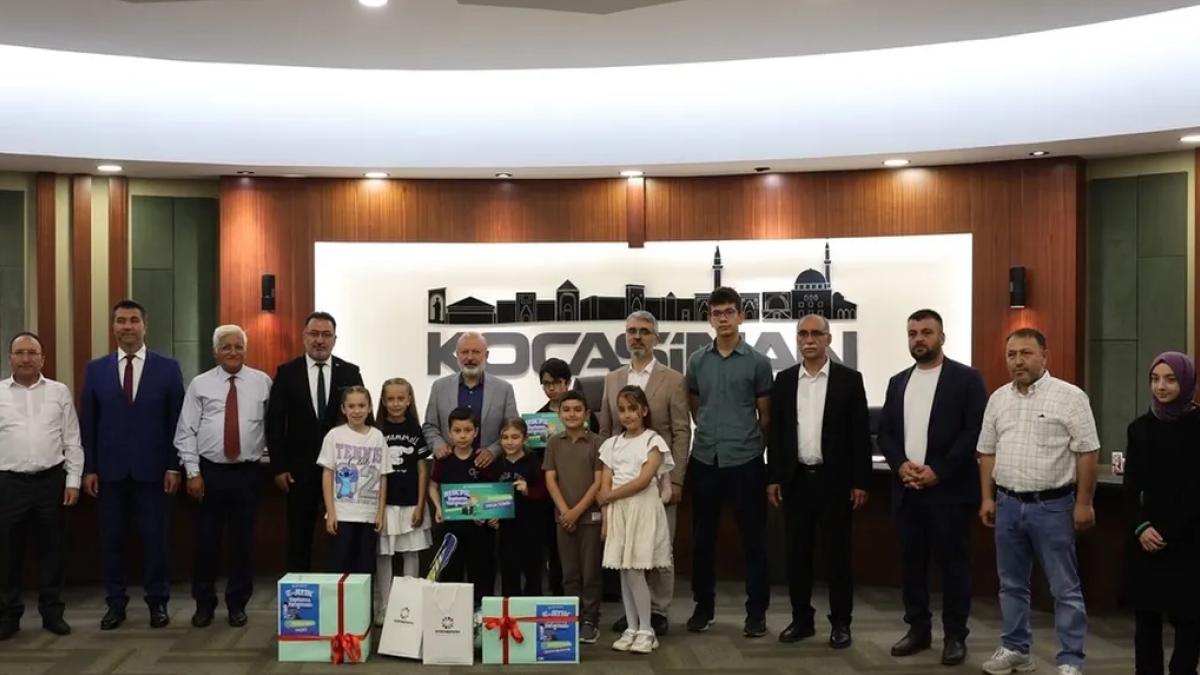 Kayseri Kocasinan’da öğrencilerden ‘geri dönüşüm seferberliği’ne destek