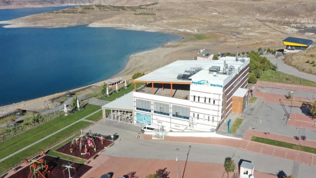 Kayseri’nin denizi ‘Kuşçu Marina’ sezonu açıyor