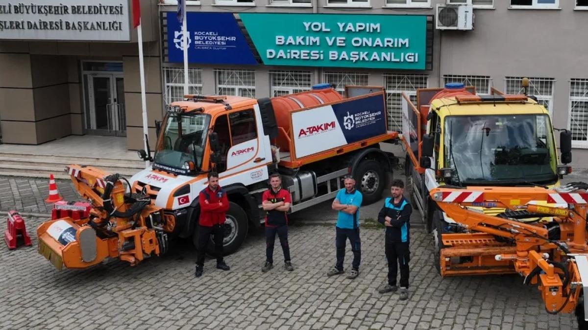 Kocaeli’de A Takımı akıllı araçlarla güçleniyor