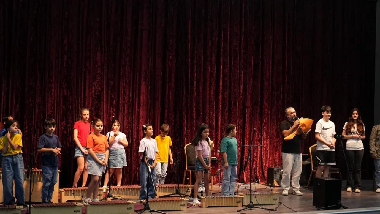 Kocaeli’de Orff Orkestrası, aldığı eğitimin hakkını verdi
