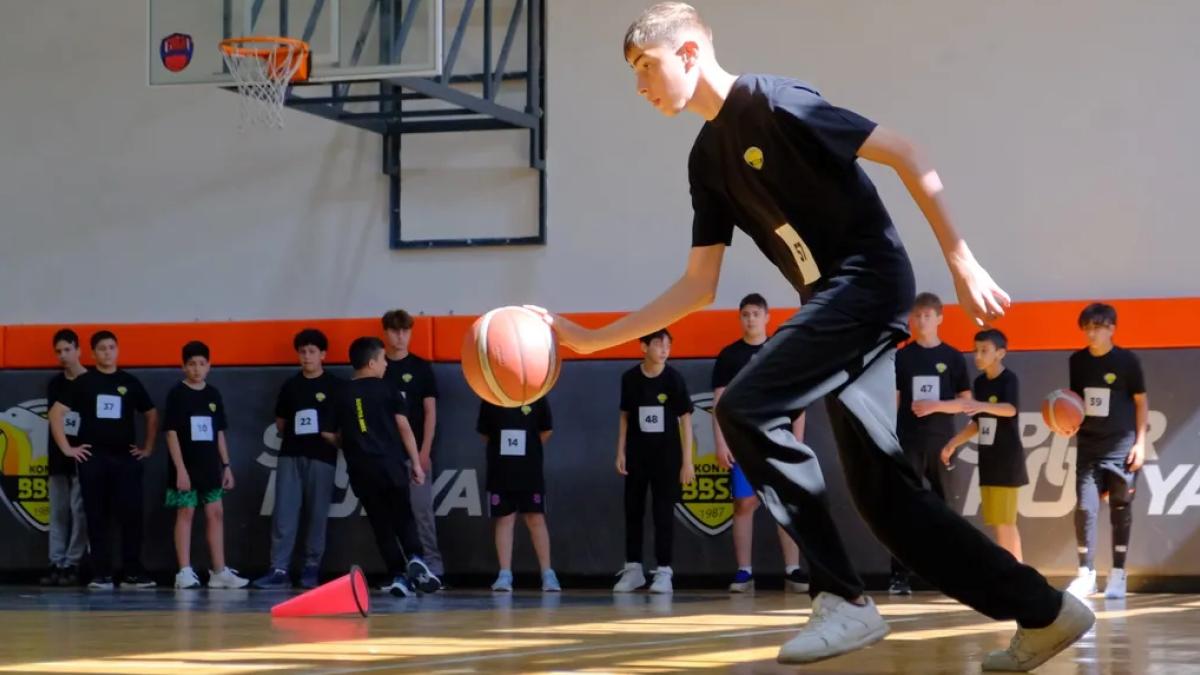 Konya geleceğin basketbolcularını keşfediyor