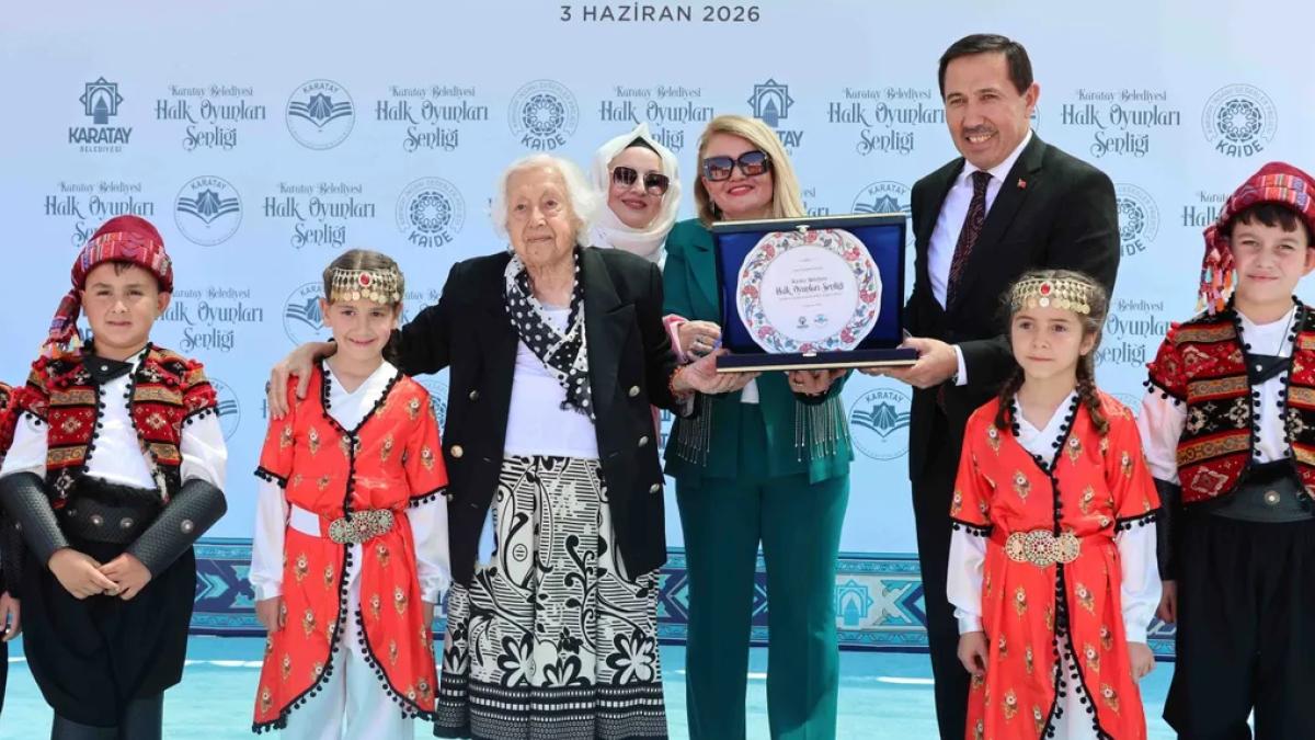 Konya Karatay’da kültürel miras halk oyunlarıyla yaşatıldı