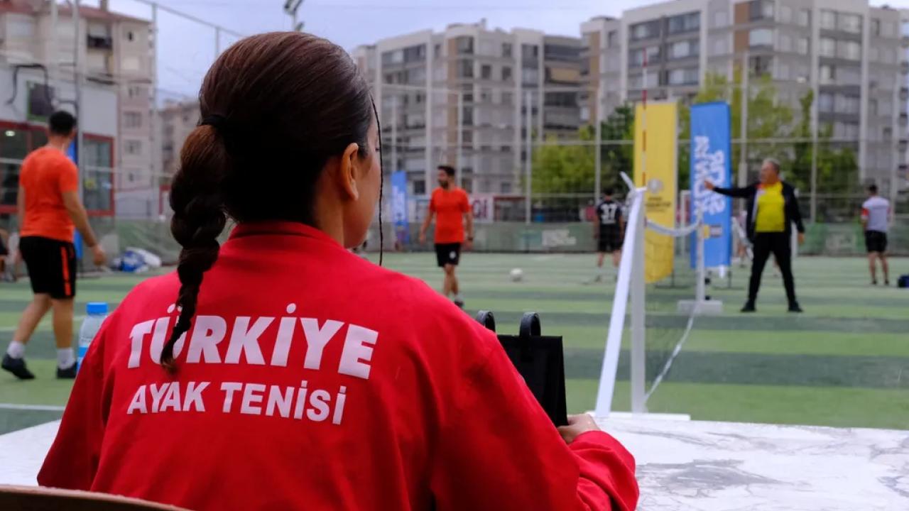 Konya’da ayak tenisi hazırlığı