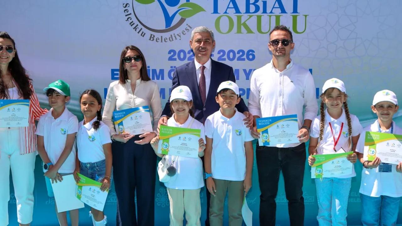 Konya’da Sille Tabiat Okulu’nda yıl sonu heyecanı