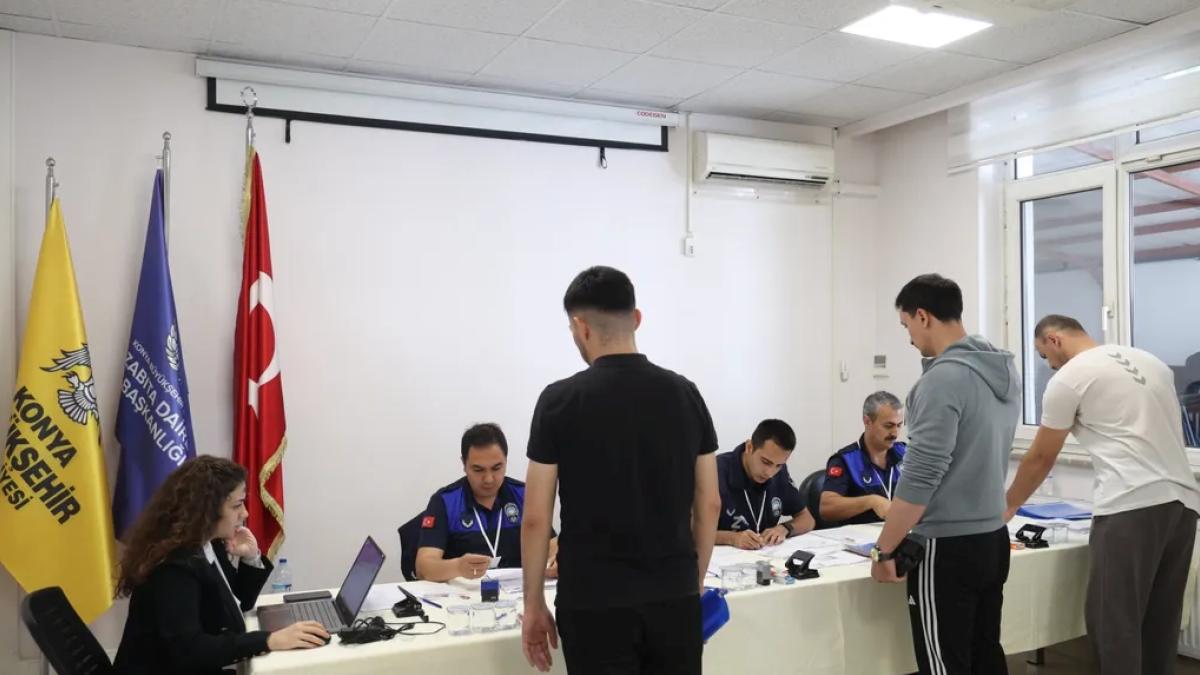 Konya’da zabıta alımı başvuruları devam ediyor