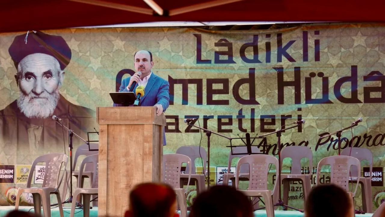 Konya’nın manevi önderi 57. vefat yılında unutulmadı