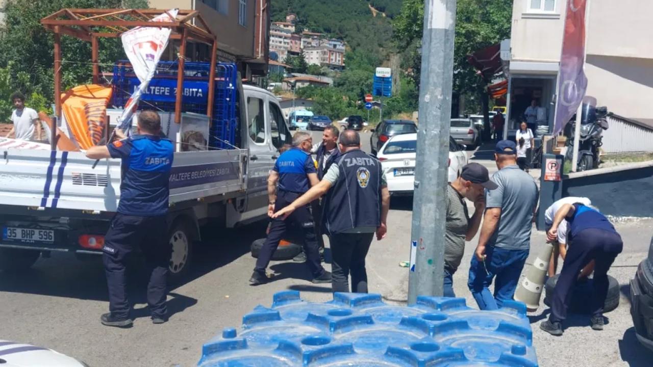Maltepe Başıbüyük’te işgallere karşı denetim