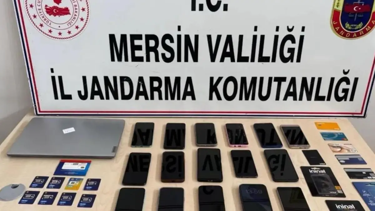 Mersin’de sosyal medya dolandırıcılığına 18 tutuklama