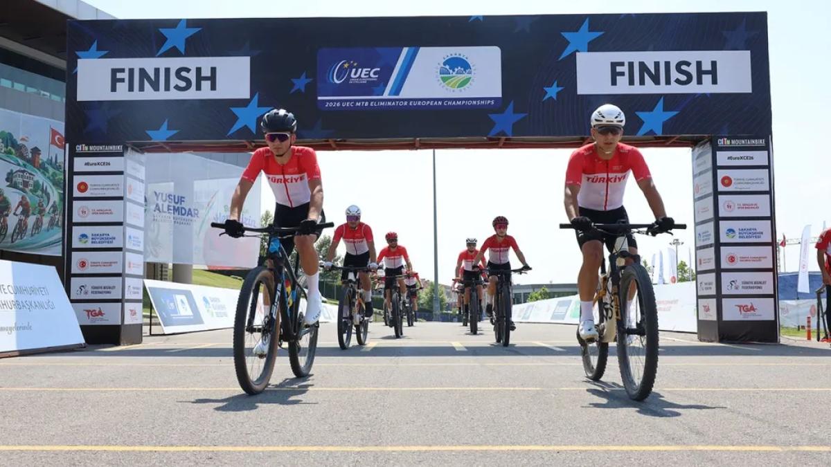 Milli pedallar Avrupa Şampiyonluğu için Sakarya’da
