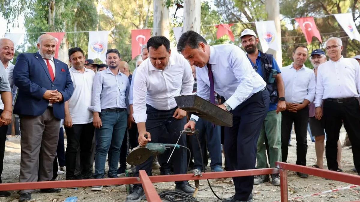 Muğla Dalaman’da yeni yaşam alanına temel