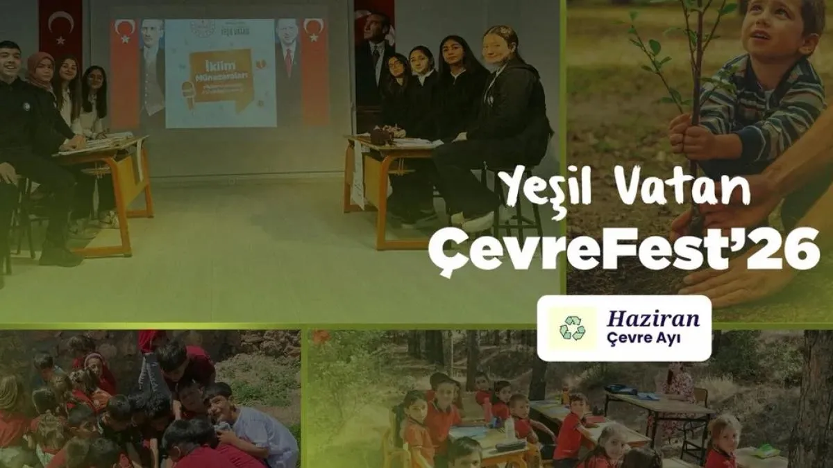 Okullarda Haziran teması ‘Çevre’