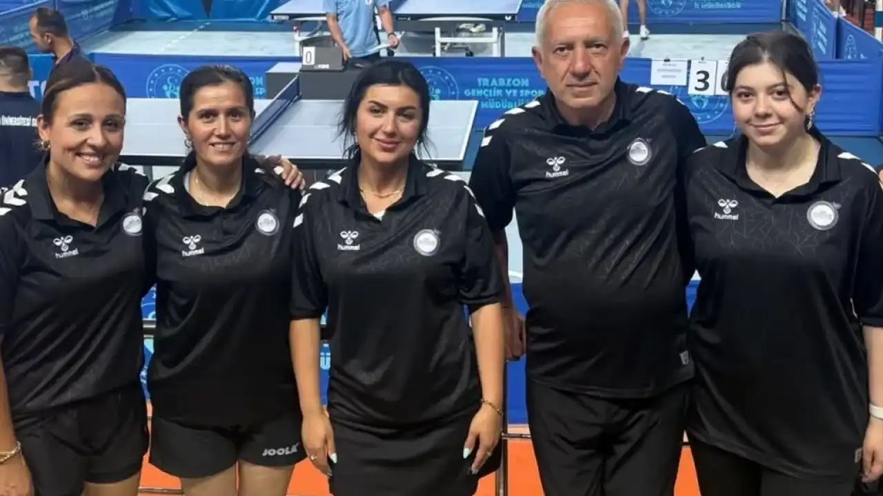 Ordu Masa Tenisi Takımı 3. Lig’e yükseldi