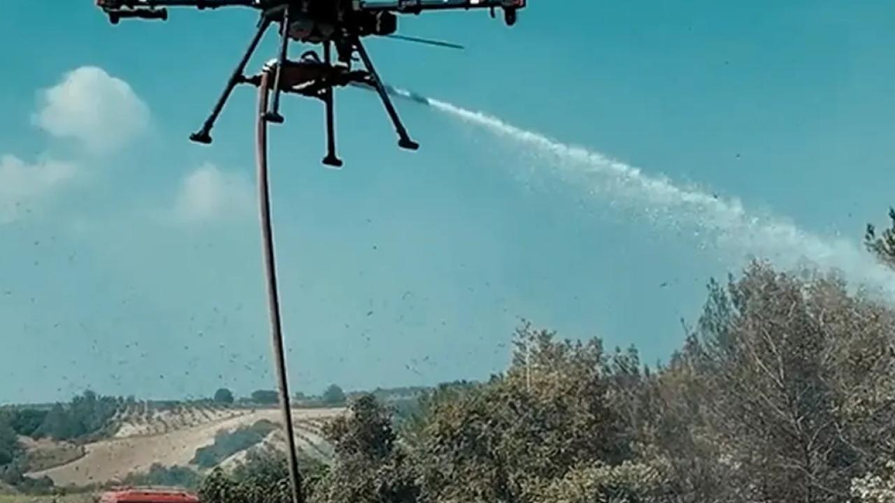 Orman yangınlarına teknolojik destek… Yeni nesil drone ilk kez sahada kullanıldı