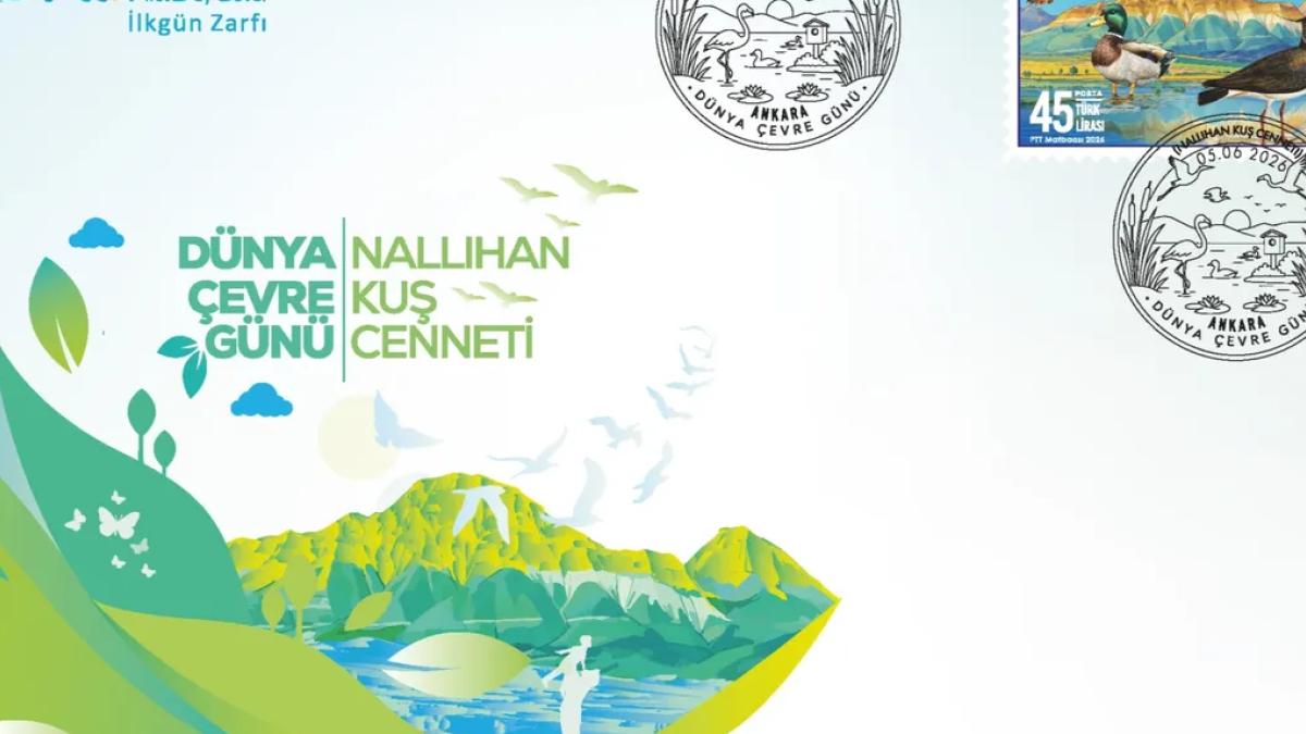 PTT’den 5 Haziran’a özel temalı anma pulu ve ilkgün zarfı