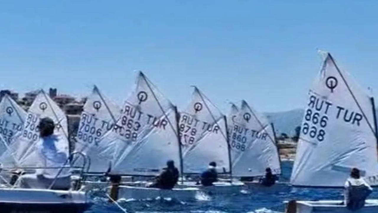 Sahil Güvenlik Kupası için yelkenler Foça’da şişti