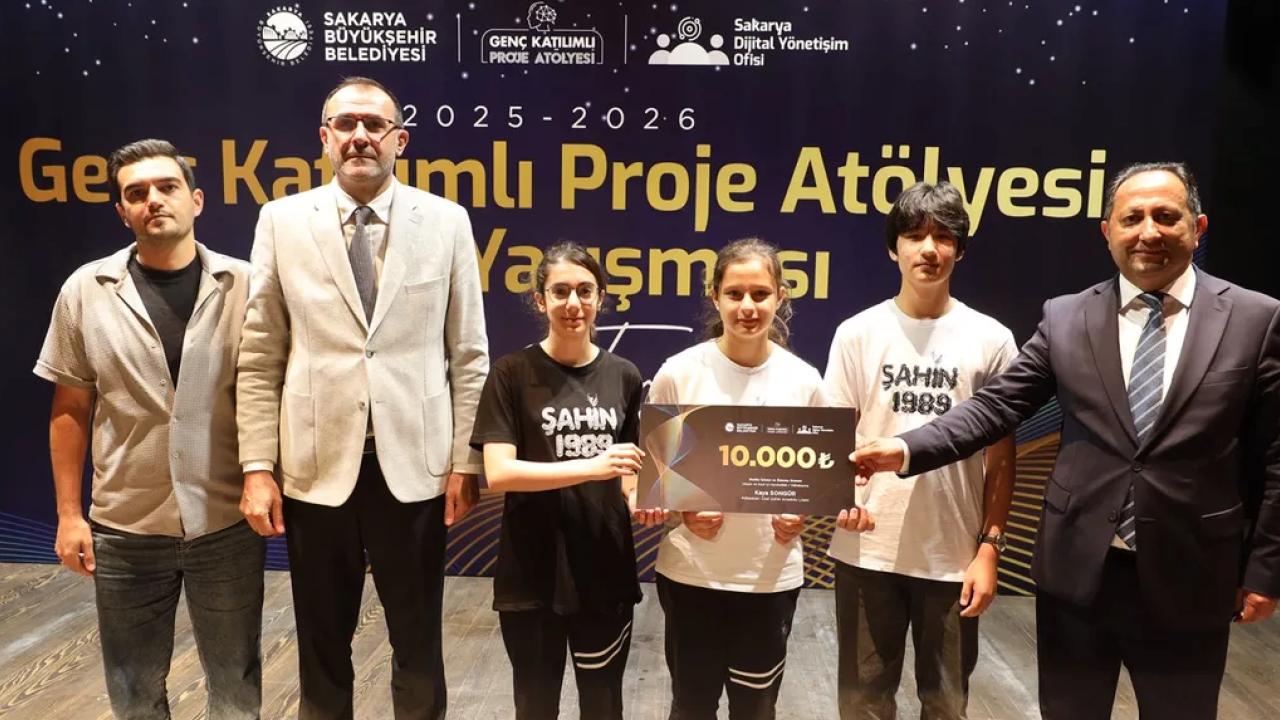 Sakarya’da genç katılımlı proje fikirleri ödüllendirildi
