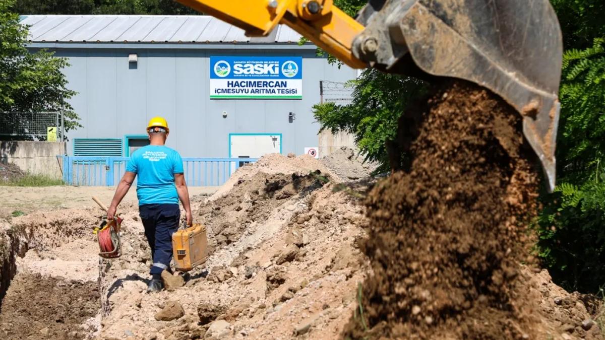 Sapanca’nın 5 mahallesinde içme suyu altyapısı yenileniyor