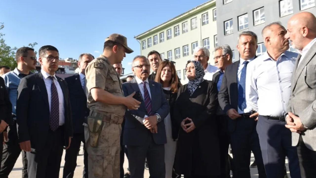 TBMM Komisyonu Siverek’te okul saldırıların nedenlerini araştırıyor
