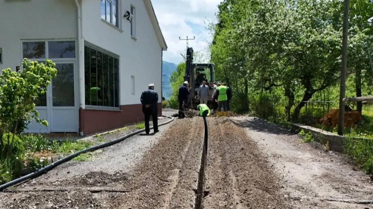 Trabzon Büyükşehir’den Tonya’ya içme suyu yatırımı