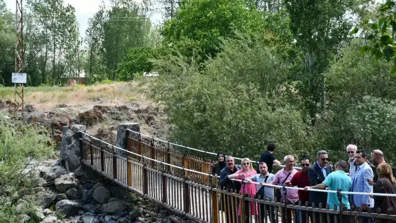 Van basını Muradiye’de buluştu