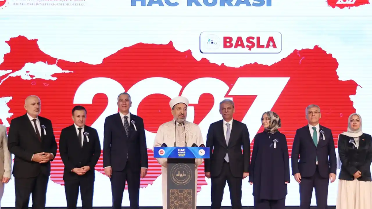 2027 yılı hac kurası bugün çekildi! 1 milyon 878 bin kişi katıldı