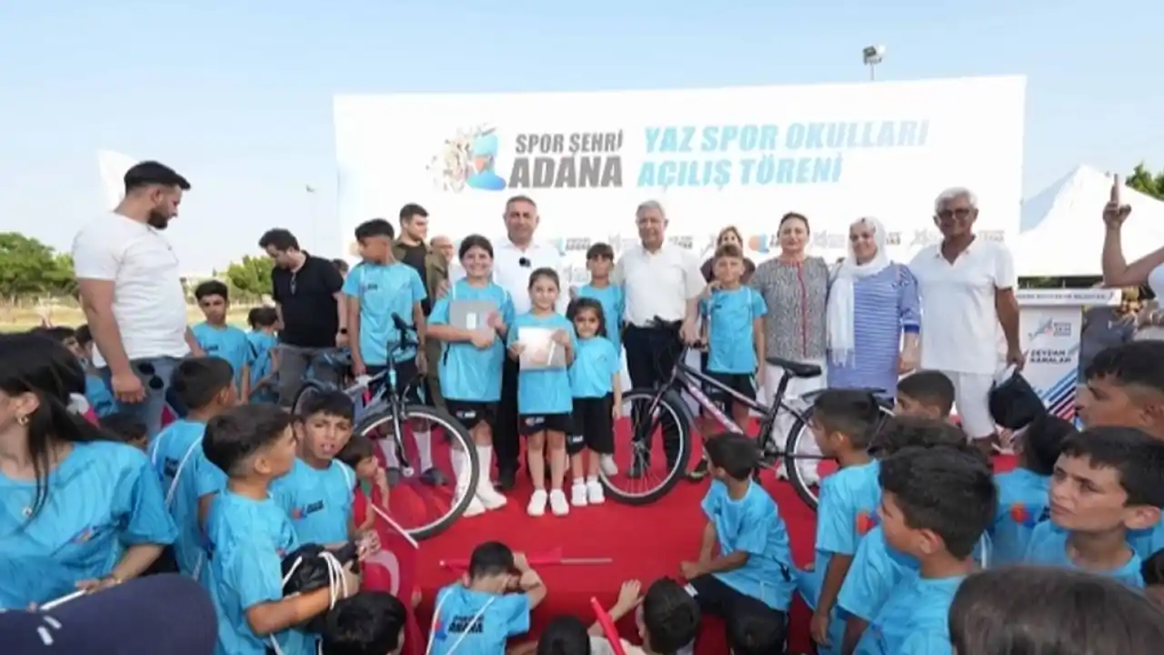 Adana’da Yaz Spor Okulları açıldı