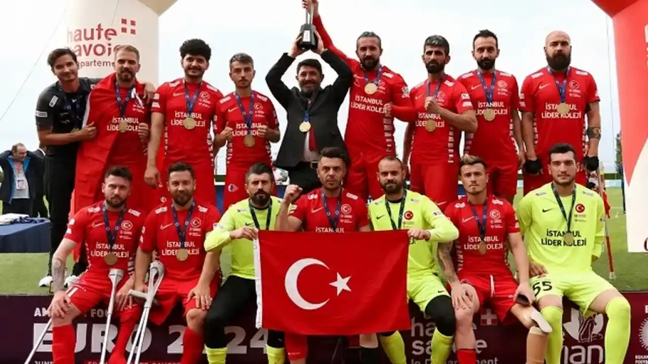 Ampute Futbol Millî Takımı’na ‘Lider’ sponsor