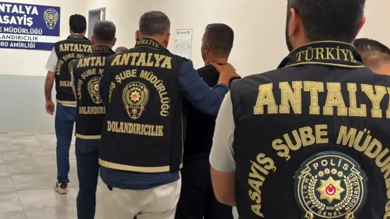 Antalya’da bir haftada 242 kişi tutuklandı