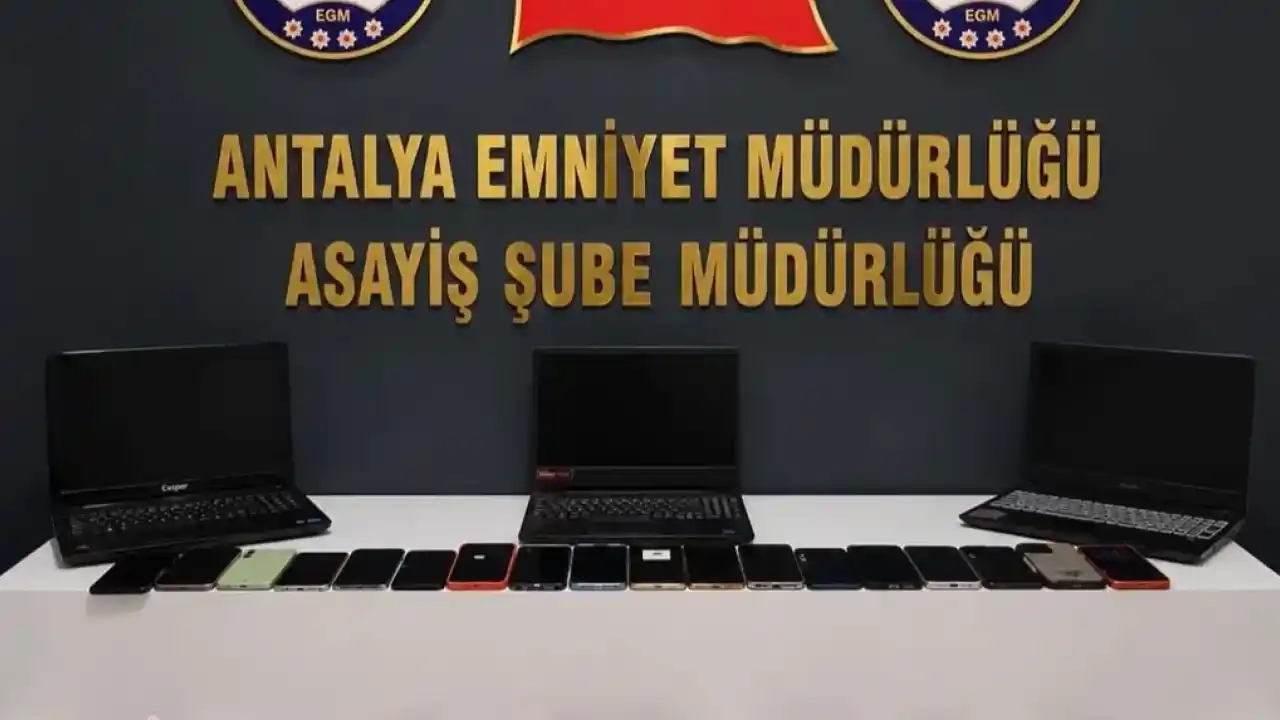 Antalya’da ‘son durak’ operasyonu! 14 tutuklama