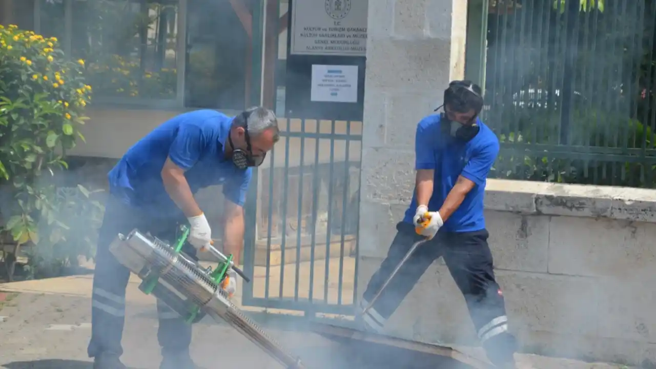 Antalya’da vektörel mücadele 4 koldan yürütülüyor