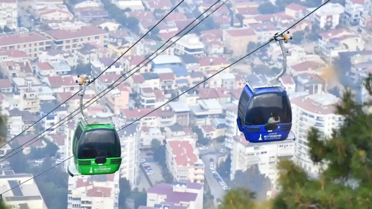 Balçova Teleferik Tesisleri’nde kapsamlı bakım çalışması