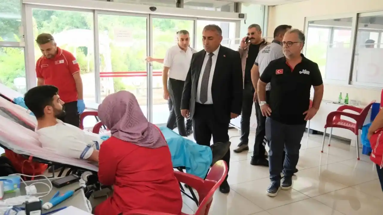 Belediyeden kan bağışı kampanyası