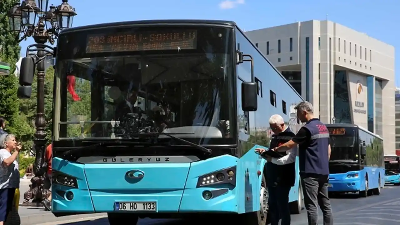 EGO’dan toplu taşımada klima ve hizmet denetimi