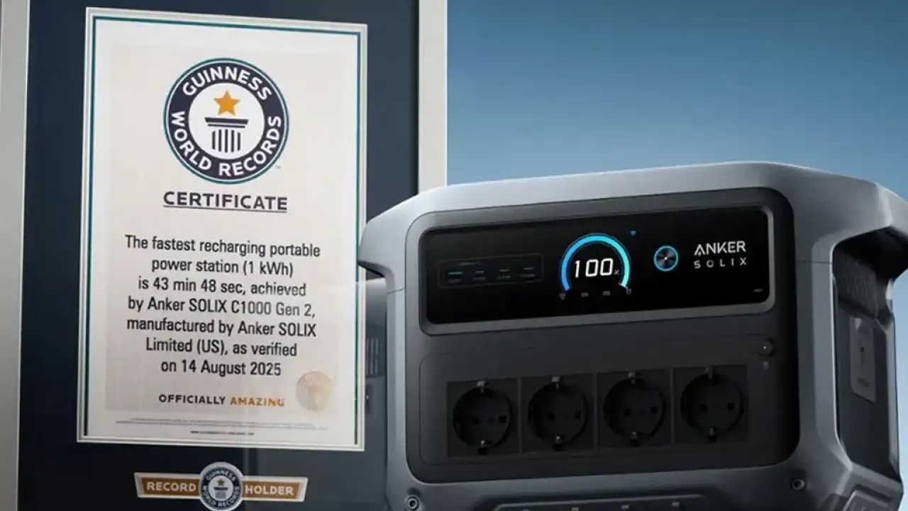Guinness rekortmeni taşınabilir güç istasyonu Türkiye’de