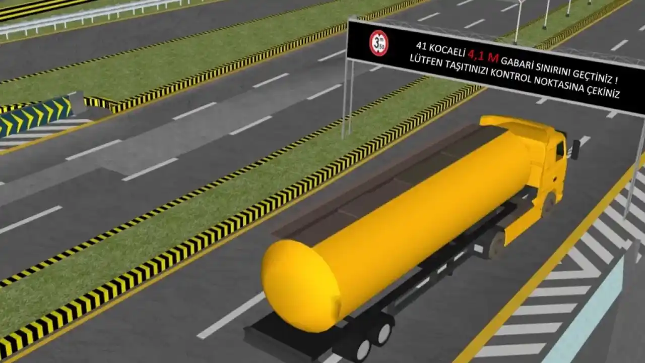 Kocaeli ağır vasıta trafiğini 7/24 izleyecek… Ağır vasıta akıllı sistemle izlenecek