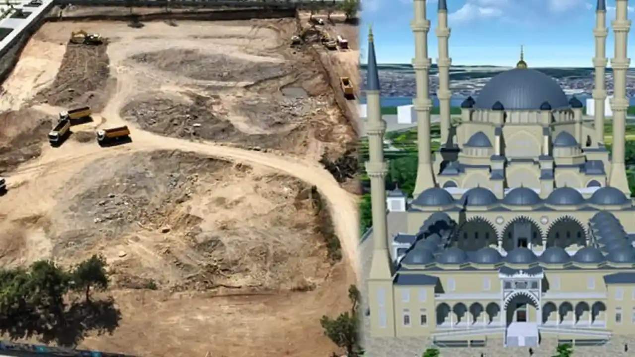 Kocaeli’de Millet Bahçesi’ne 10 bin kişilik cami