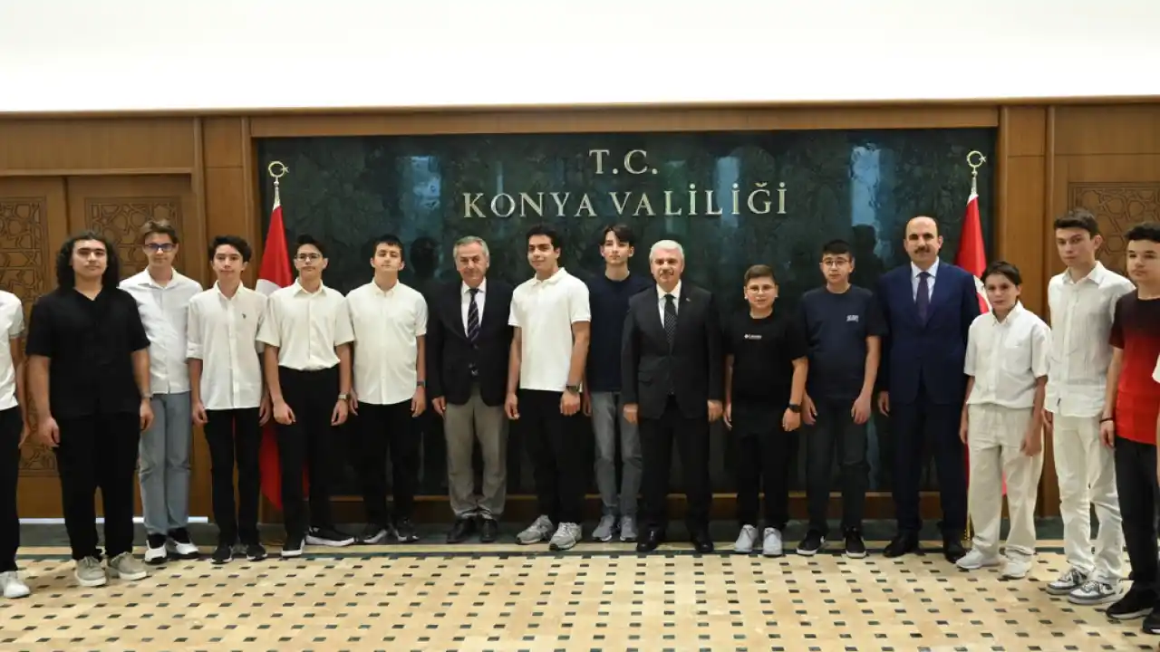 Konya’da Vali Akın ve Başkan Altay şampiyonlarla buluştu