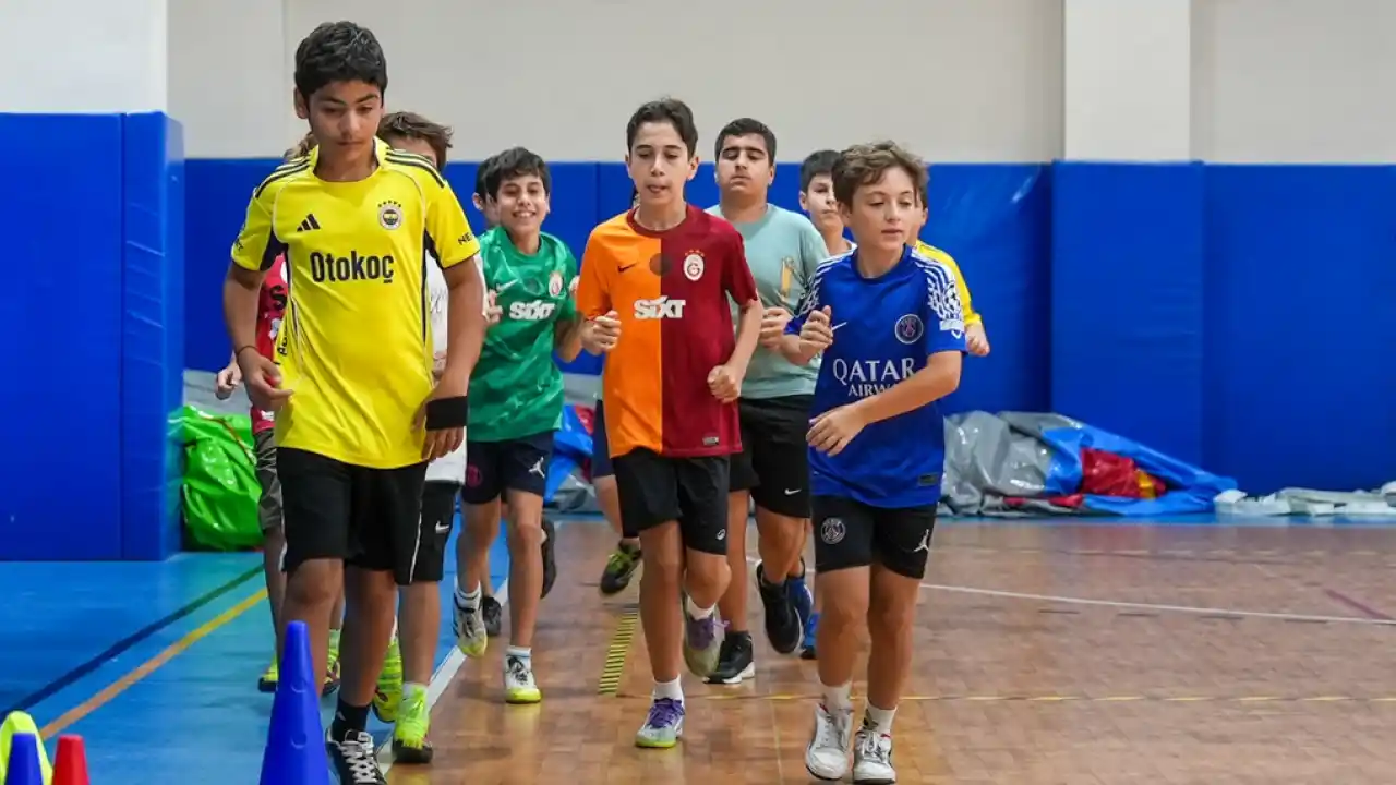 Maltepeli çocukların yaz spor heyecanı
