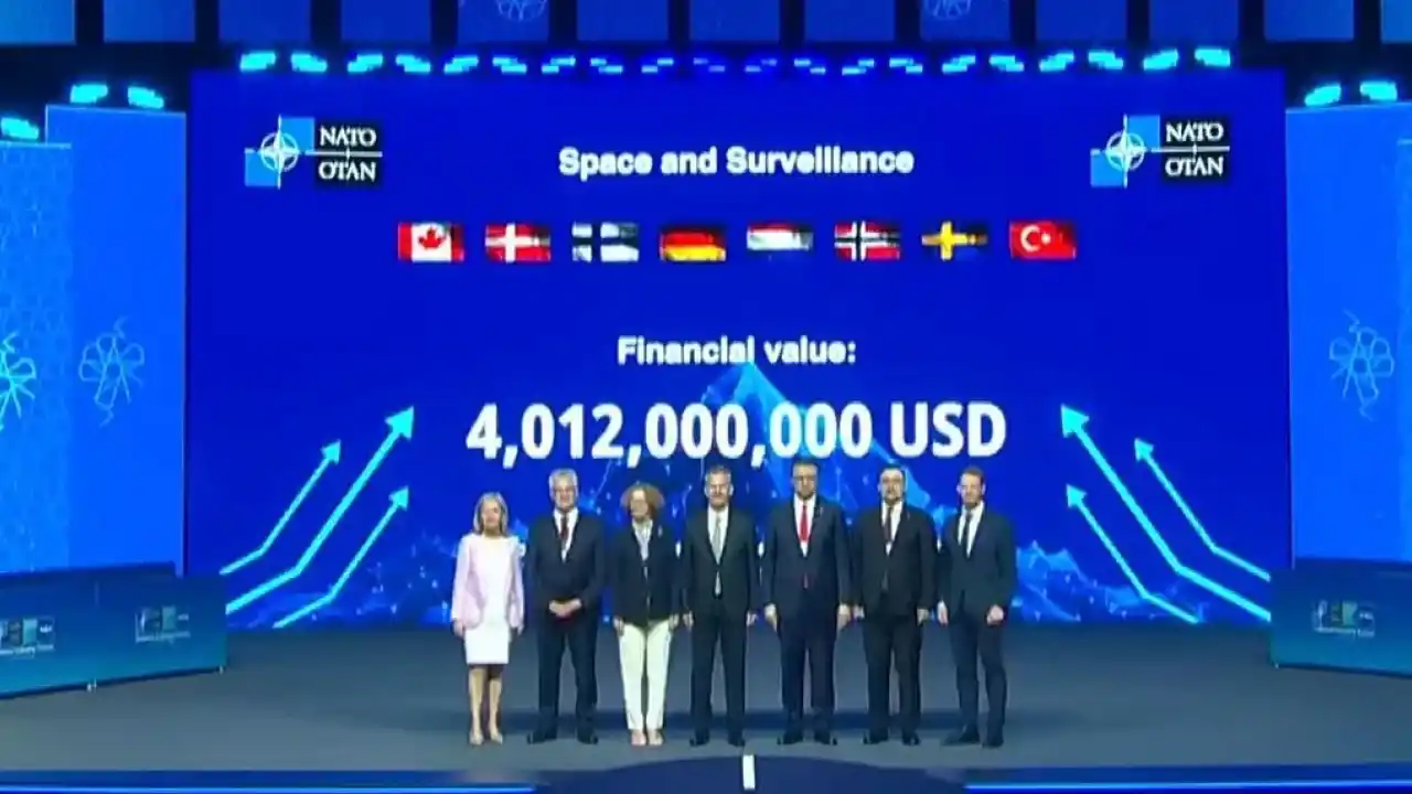 NATO Savunma Sanayii Forumu’nda Türkiye’nin uydu projeleri gündemde… İMECE-2 ve İMECE-3 tanıtıldı