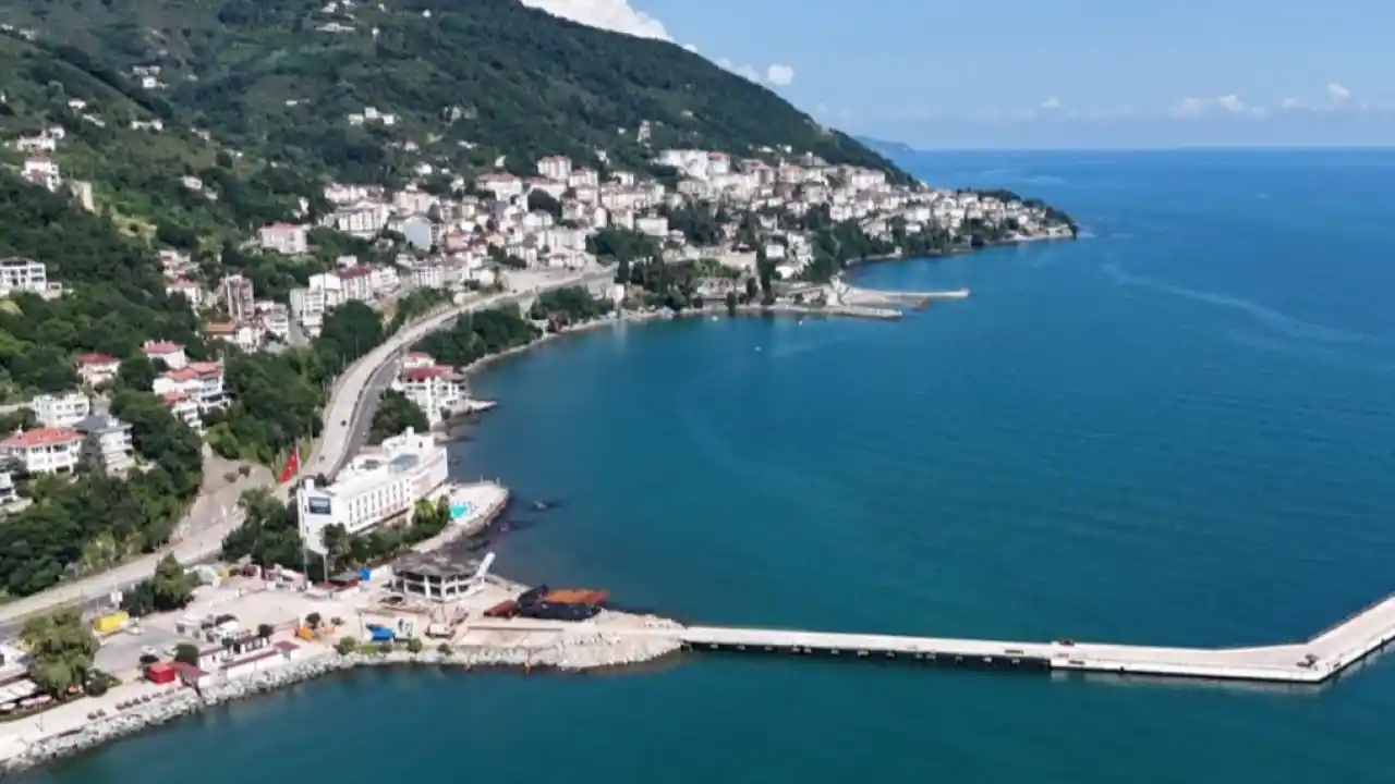 Ordu Altınordu rıhtımında son 30 metre