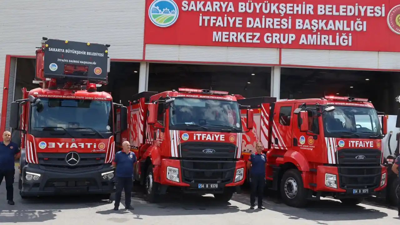 Sakarya İtfaiye Teşkilatı’nın yeni güçleri