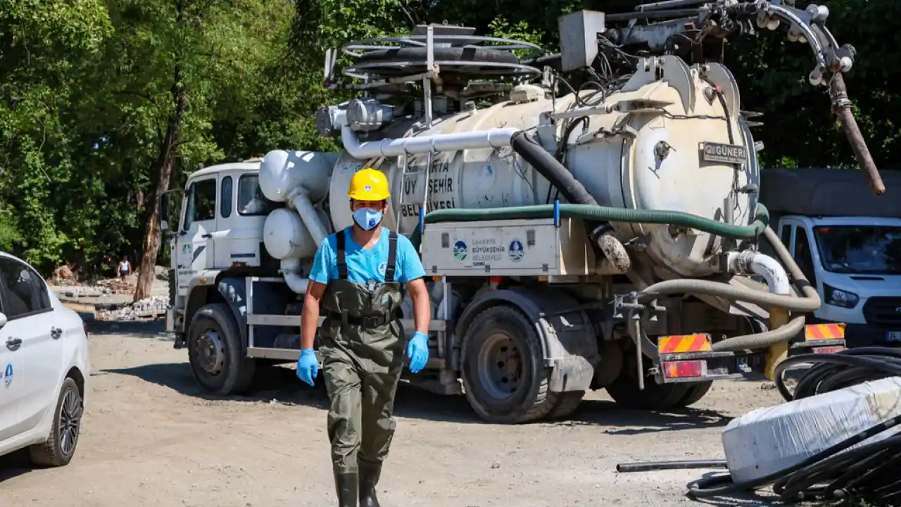 Sakarya’da yağışlara karşı hazırlıklarını tamamladı