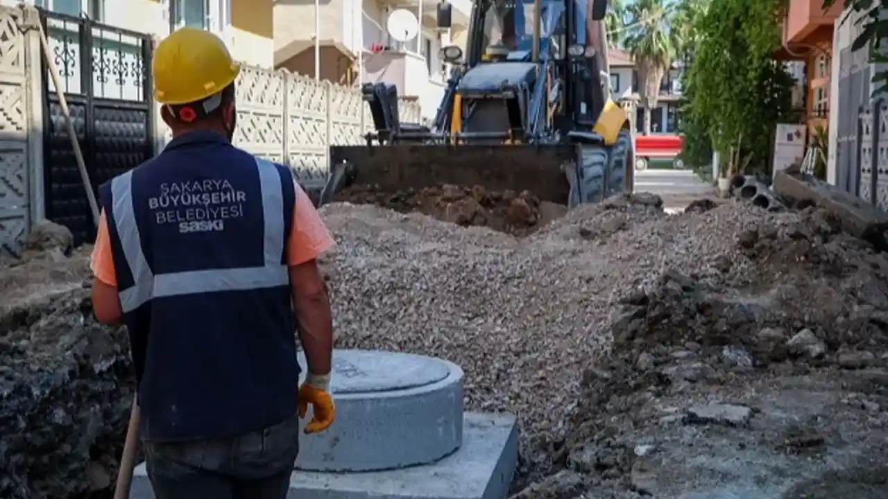SASKİ, İstiklal Mahallesi’nin yağmur suyu altyapısını güçlendiriyor