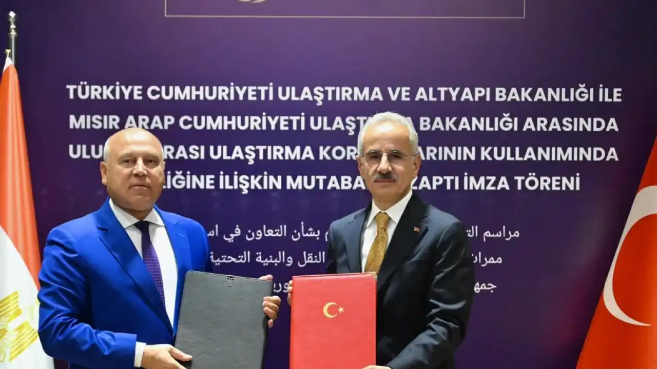 Türkiye ile Mısır arasında ulaştırma koridorları için iş birliği