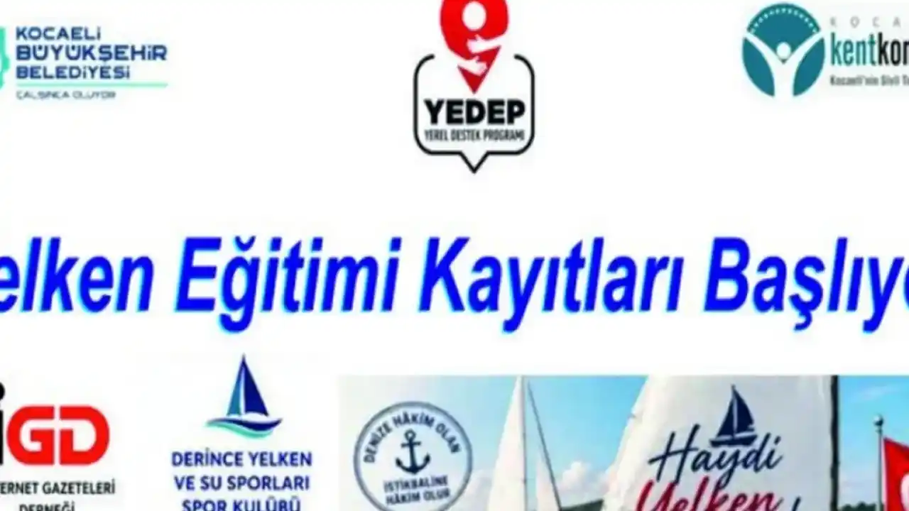 Türkiye’de bir ilk hayata geçiyor… “Haydi Yelken Basın!” için kayıtlar başlıyor